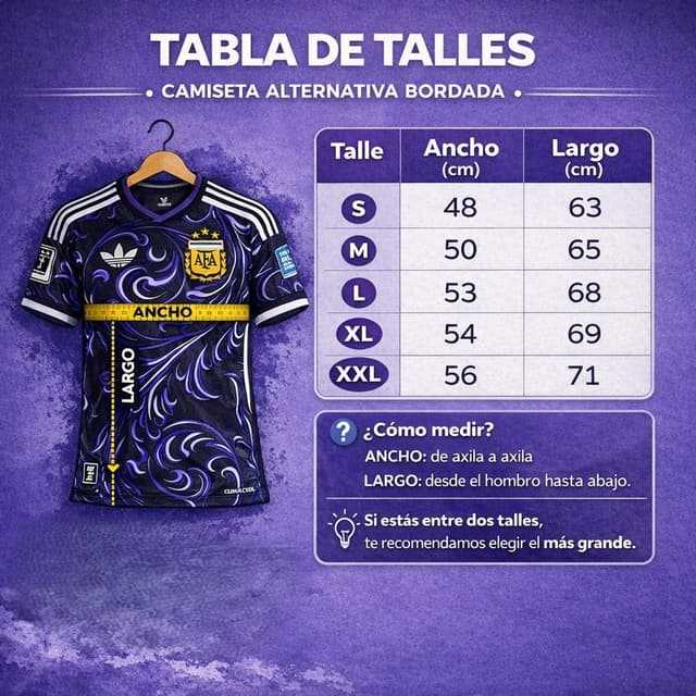 Camiseta alternativa Bordada