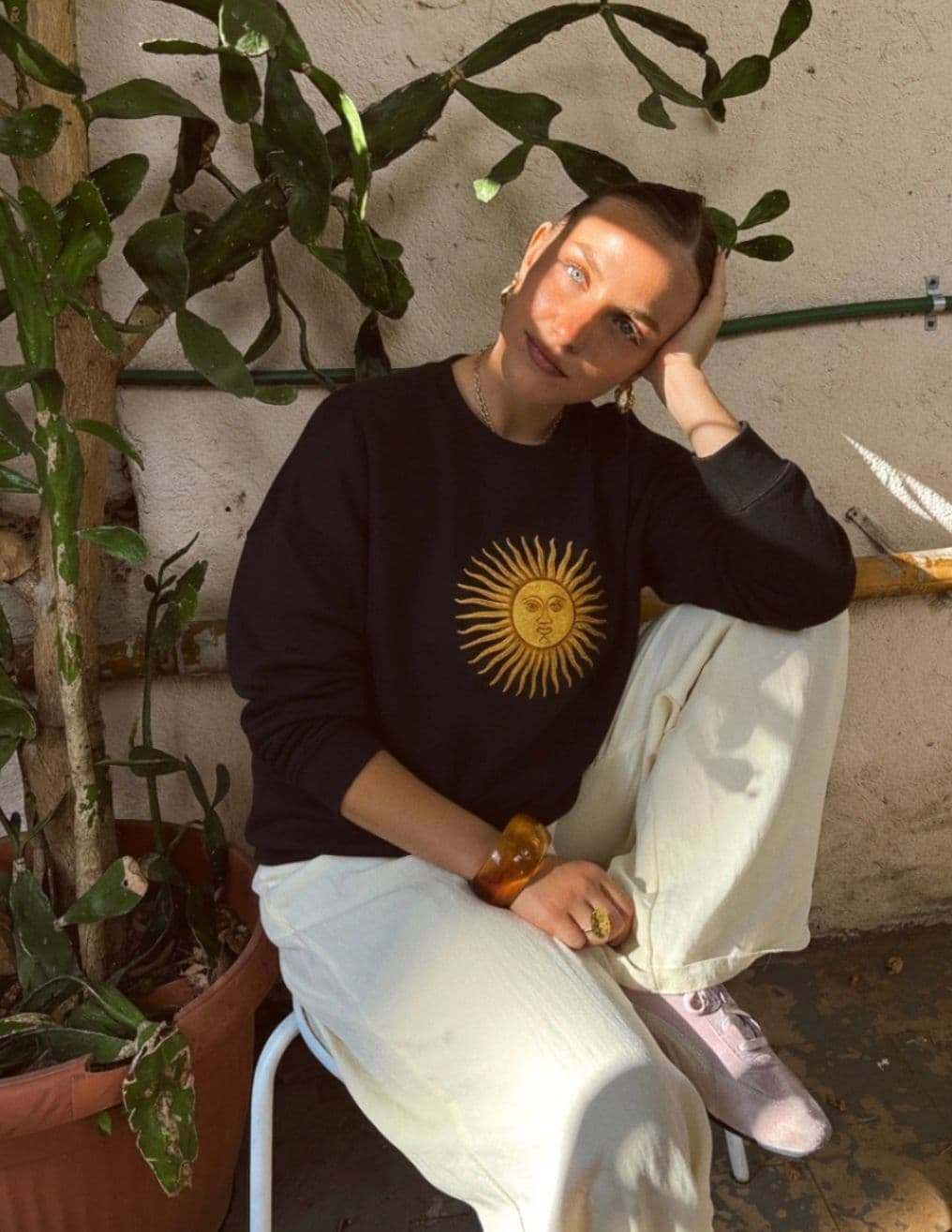 Buzo liso sol