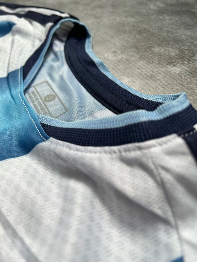 Camiseta Titular Bordada c/Messi s/Messi